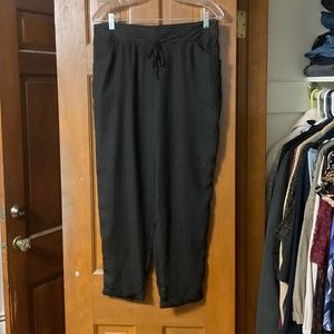 Maurices Pin Stripe Soft Ankle Pants